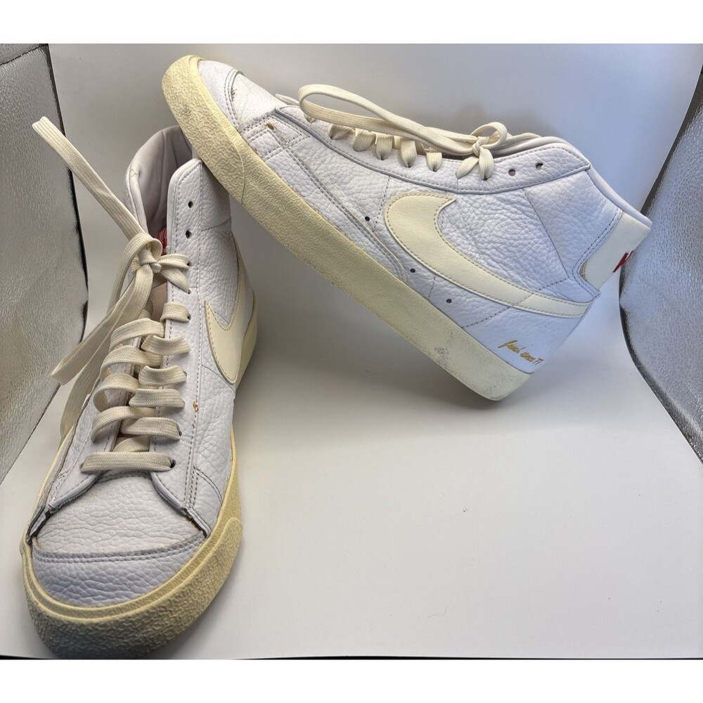 Nike Blazer Mid 77 Vintage Popcorn White Coconut Milk CW6421-100 Men's Size 9